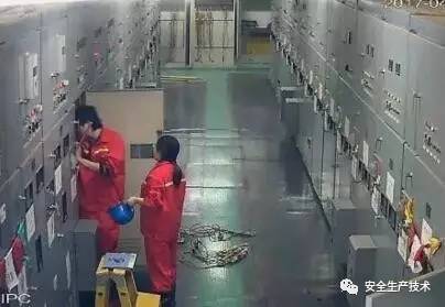 用電安全——值班人員非法進入高壓開關(guān)柜，并遭受6kV高壓電擊。